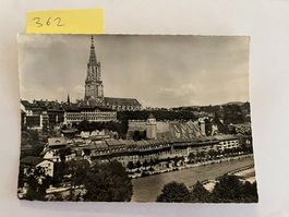Postkarte Bern mit Muenster, 1968