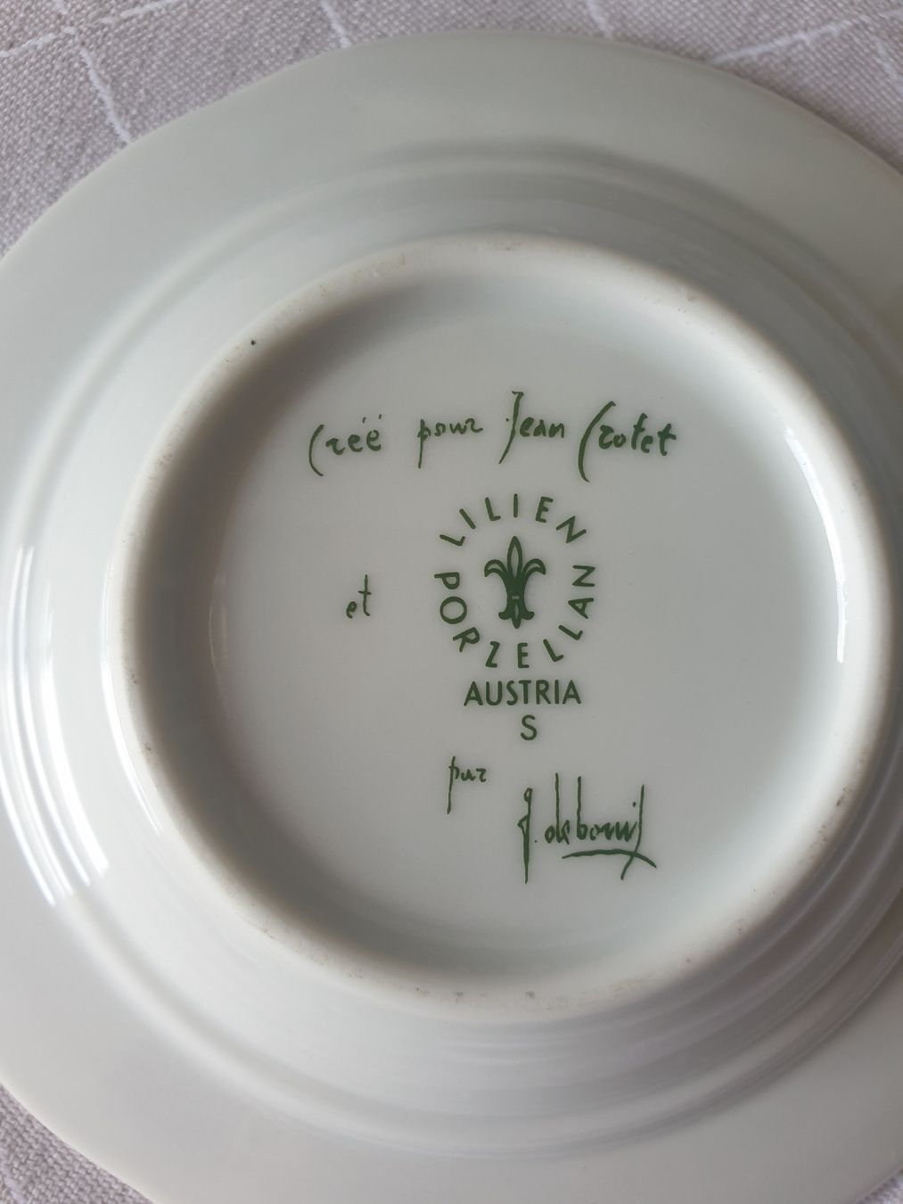 Piatti: Petite assiette Lilien Austria – Nuovo (secondo la descrizione) da Vauderens venduto da sylvieswiss 2