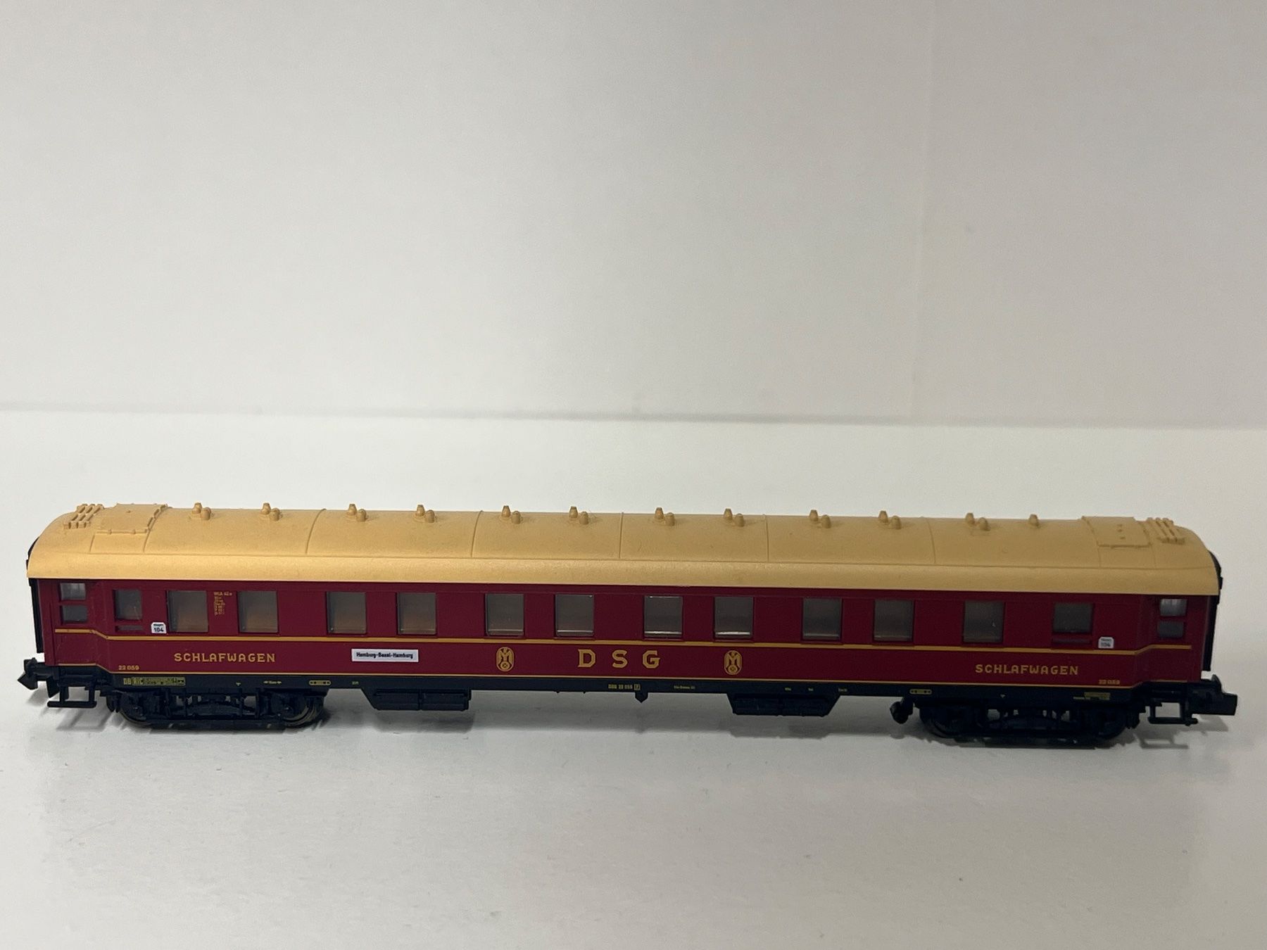 Fleischmann Modellini di ferrovie: SPUR N Fleischmann DSG – Usato da Geroldswil venduto da TopTrain54 1