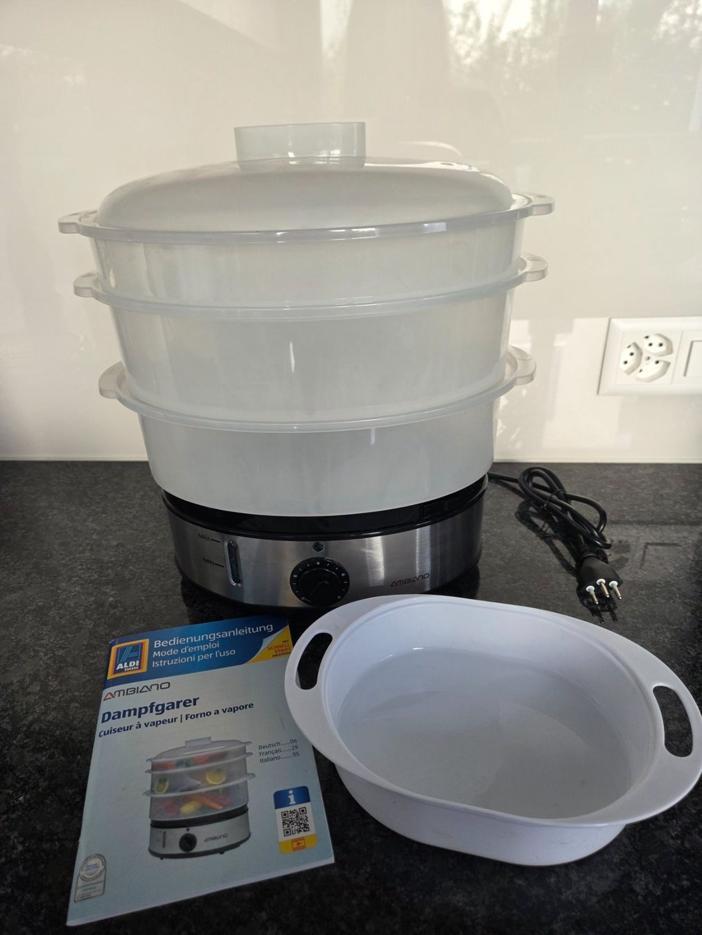 Ambiano Elettrodomestici da cucina: Dampfgarer – Usato da Turbenthal venduto da mela_ct 3