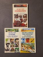 3er Set Bücher "Weite Welt" - Eisenbahnen, Flüsse, etc