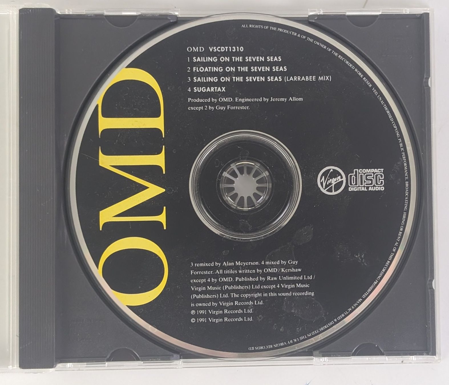 CDs: OMD - Sailing on the Seven Seas - CD – D'occasion à Zürich par 1.Simon 2