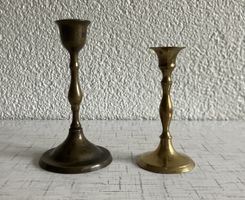 2 Messing Kerzenständer