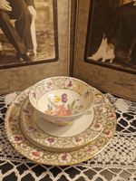 Wunsiedel Bavaria Vintage Kaffee-Set – 3-teilig, Golddekor