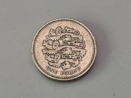 One Pound (1 Sterlina) britannica del 1997