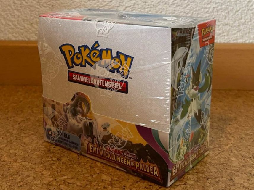 Pokémon Carte collezionabili: Entwicklungen in Paldea (Paldea Evolved) Display Sealed DE – Nuovo e nell'imballaggio originale da Horw venduto da Poketo-Monsta