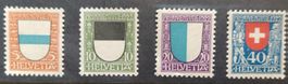 Sellos Suiza 1922 Pro juventute . Nuevos