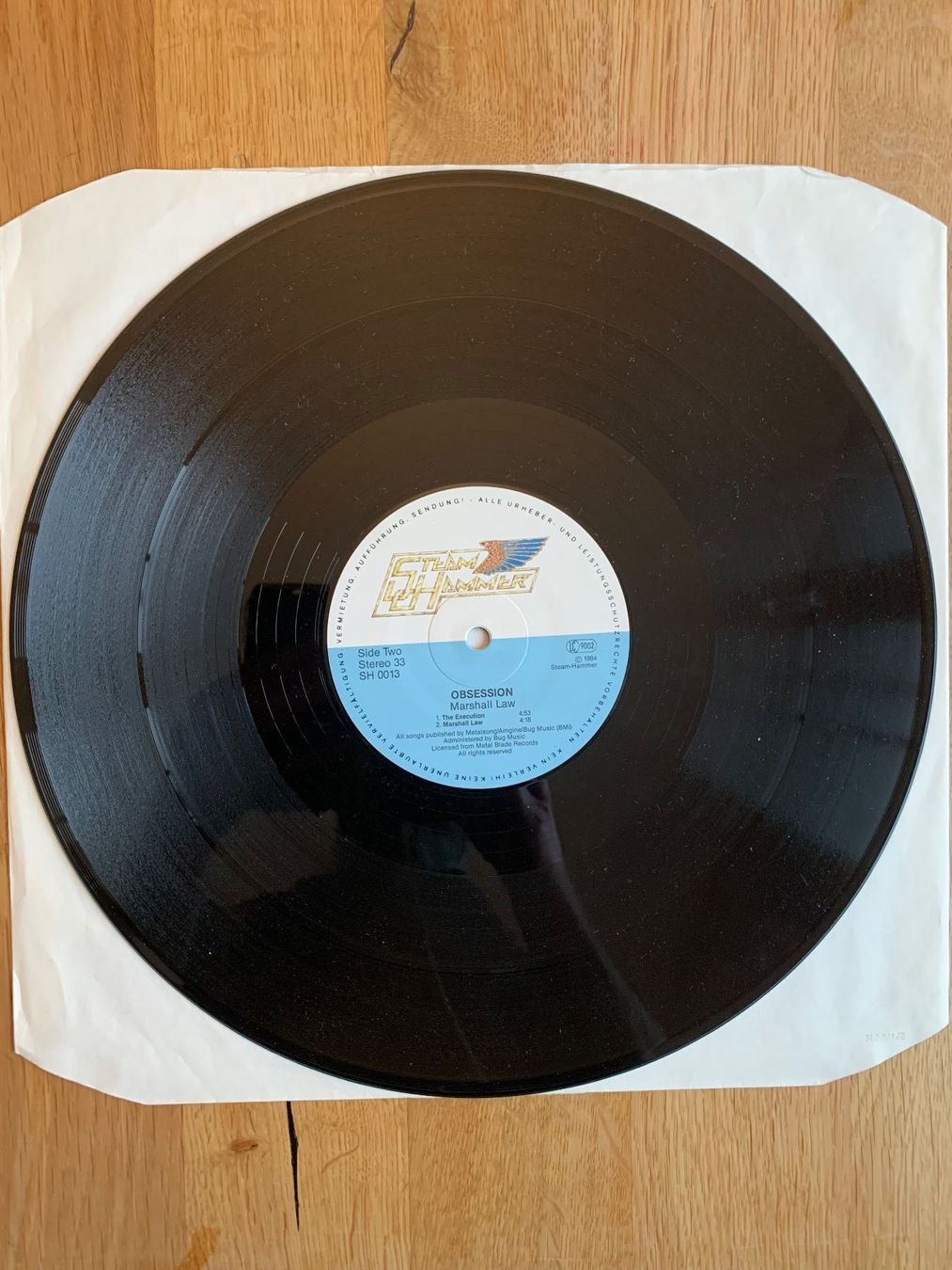 Schallplatten: Obsession - Marshall Law – Gebraucht aus Balzers von Amontelm 2