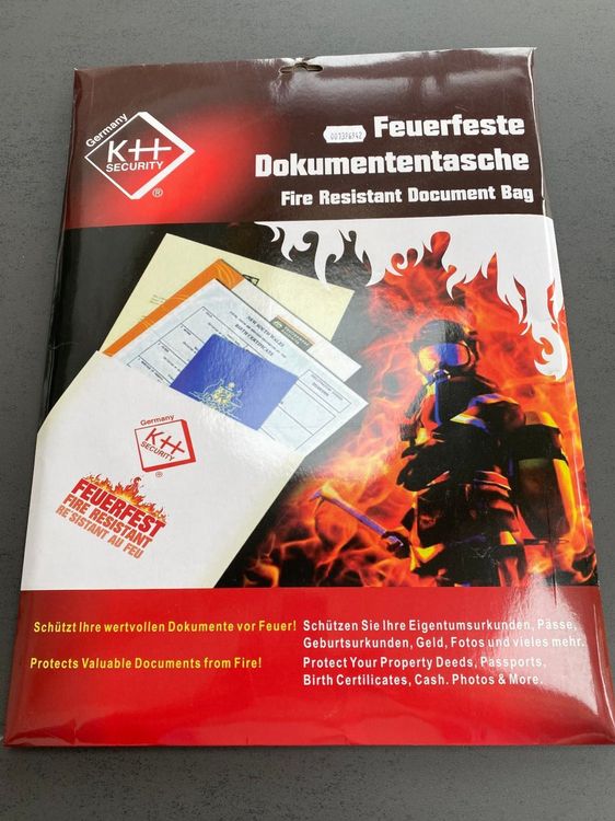 Dokumententasche Feuerfest Kaufen Auf Ricardo