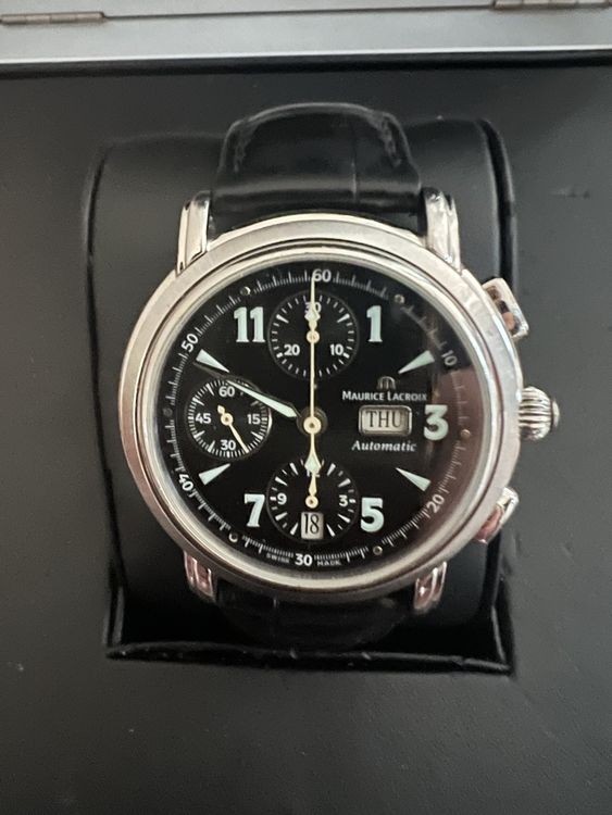 Maurice Lacroix Orologi: Maurice Lacroix Masterpiece Croneo ML 67 – Usato da Zollikon venduto da Tnitro