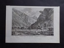 Sortie de la vallée Leventina