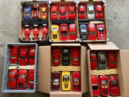 Modellautos Sammlung Ferrari 1:18 Lot 36 Stück