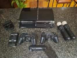 Playstation 3 fat, 1TB, 70+ Games, Viel Zubehör. Top Zustand