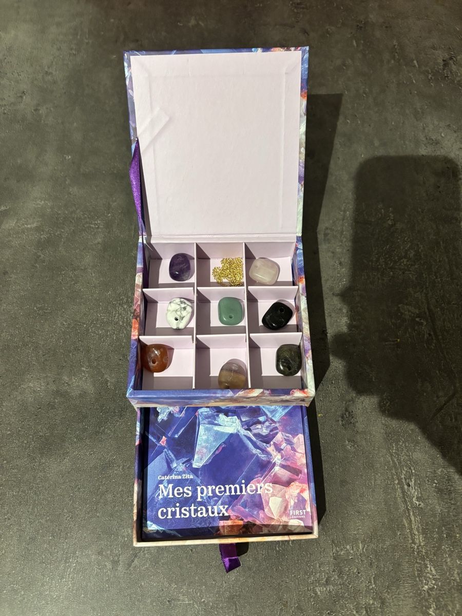 Edelsteine: Boîte "Mes premiers cristaux" - Idée cadeau originale! – Neu (gemäss Beschreibung) aus La Chaux-de-Fonds von DANIELA19961996