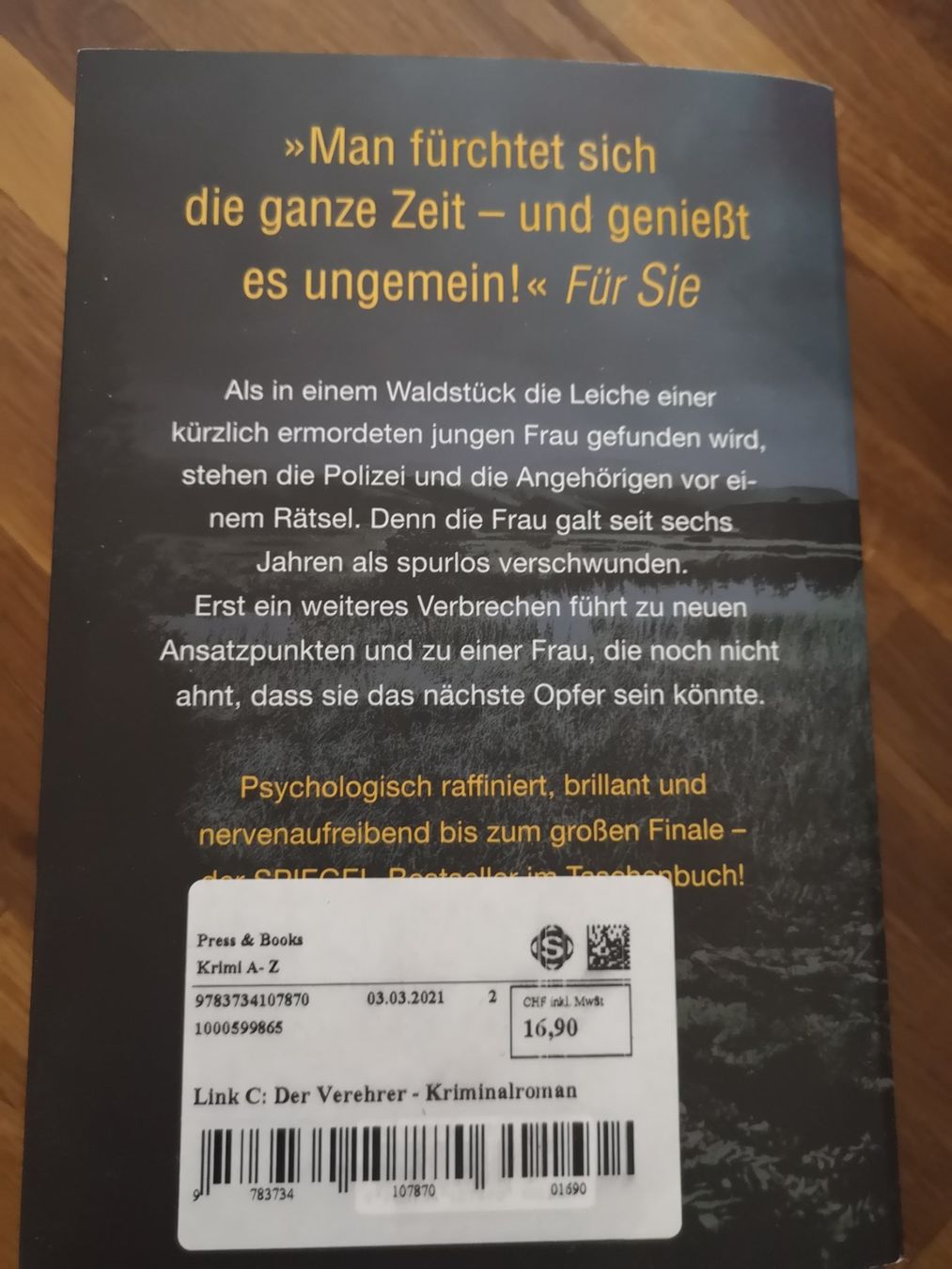 Libri: Charlotte Link Kriminalromane – Usato da Zug venduto da Cassidy81 1