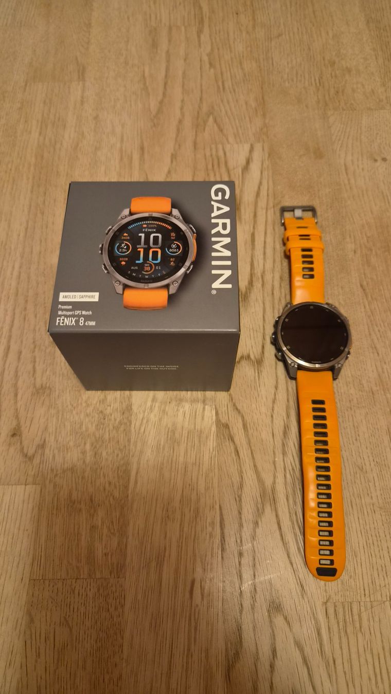 Garmin Smartwatch: fēnix® 8 – 47 mm, AMOLED – Gebraucht aus Sachseln von Raes 1