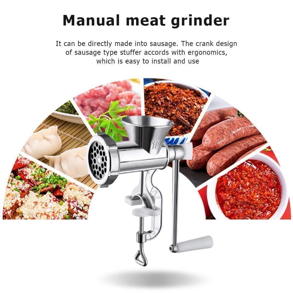 Elettrodomestici da cucina: Manueller Fleischwolf Hachoir à viande manuel – Nuovo e nell'imballaggio originale da Delemont venduto da Superchoice 1