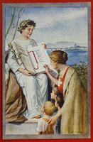 Helvetia  - Beitritt der Schweiz 1920