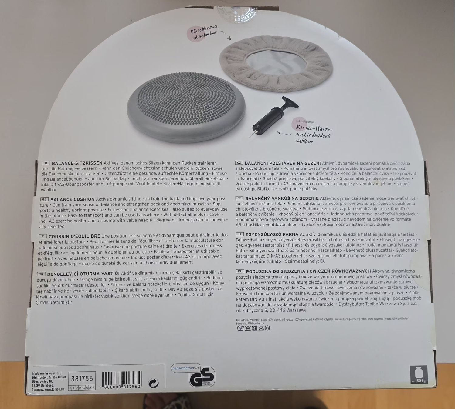 Medizinische Geräte: BalanceSitz Kissen  – Neu und originalverpackt aus Zürich von sta_l6yj 1