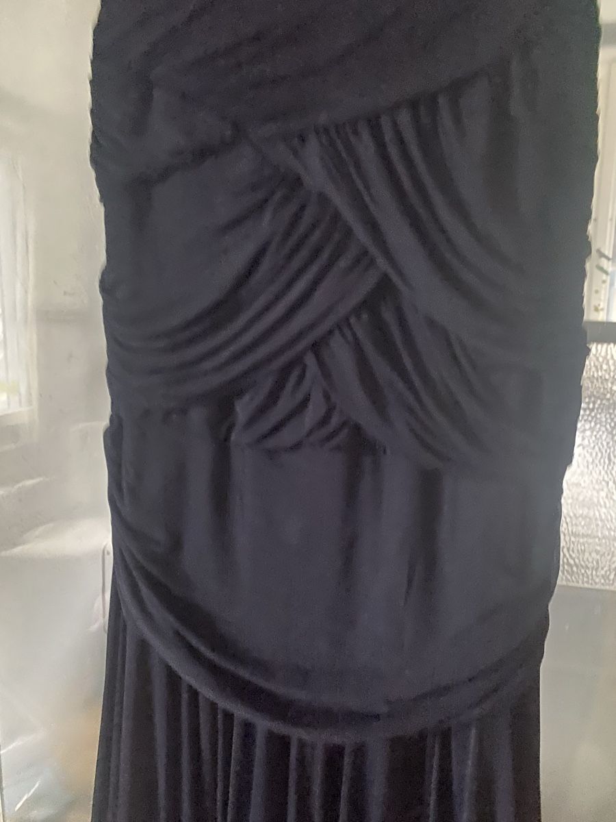 Vestiti: Halston Heritage Maxi Kleid Gr. S, Dunkelblau – Usato da Baden venduto da swiss-alps 5