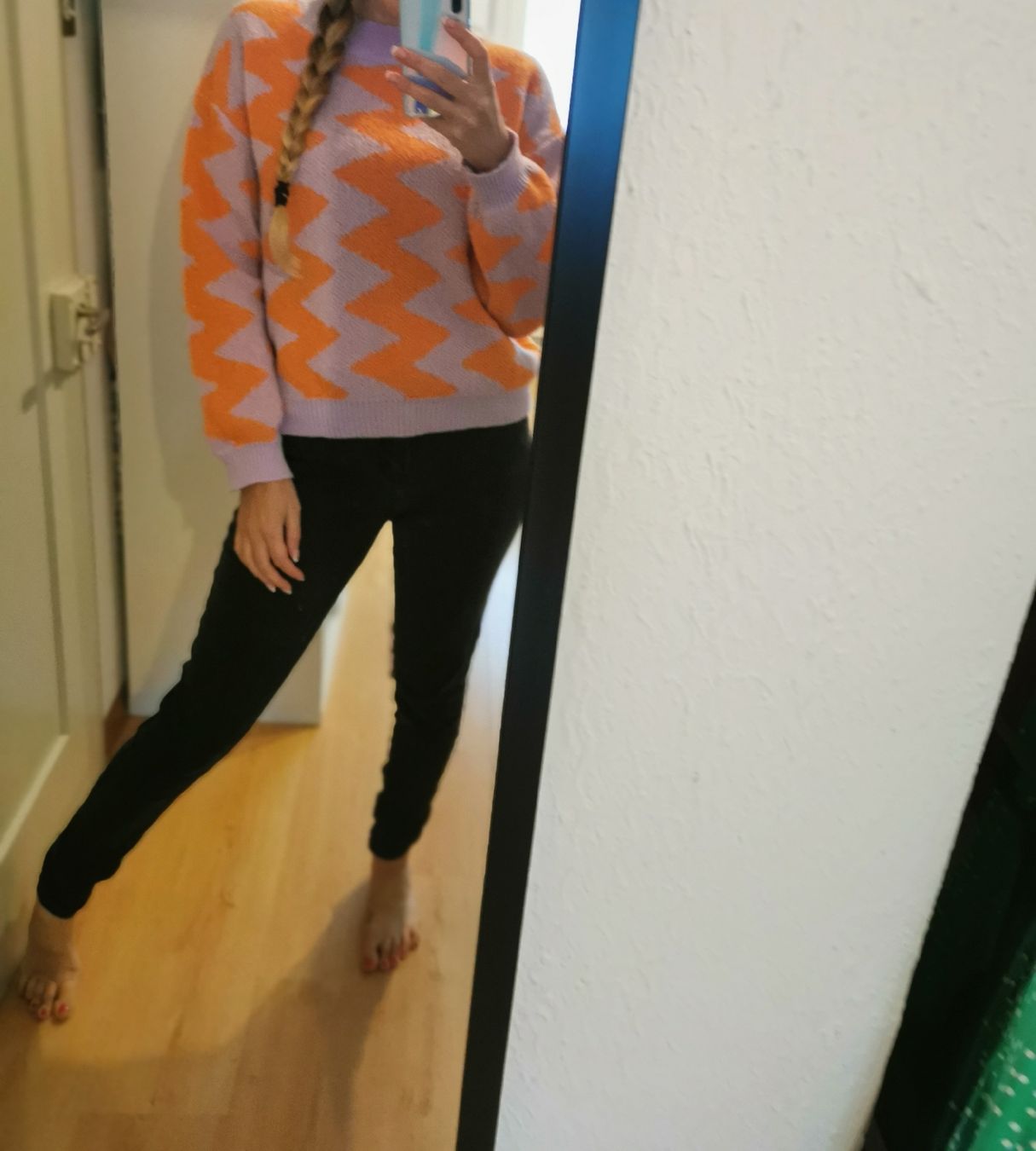 Maglioni & Felpe: Trendiger Strickpullover mit Zickzackmuster, Grösse M/38/40 – Usato da Balsthal venduto da Leila_Luna 1