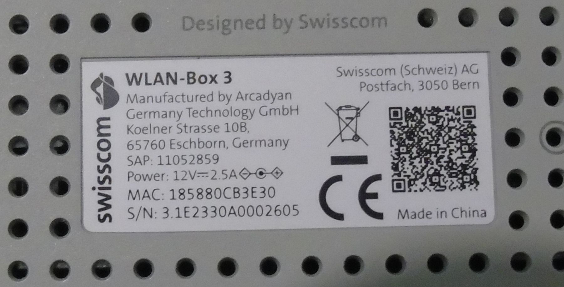 Swisscom Modems & Router: Swisscom WLAN Box 3 – Neu (gemäss Beschreibung) aus Othmarsingen von Paedi576 2