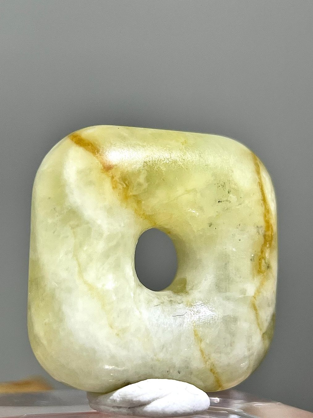 Ciondoli: Echte chinesische -Jade  Pi-Scheibe Set Ca.2cm – Nuovo (secondo la descrizione) da Schiers venduto da sisikristall 1