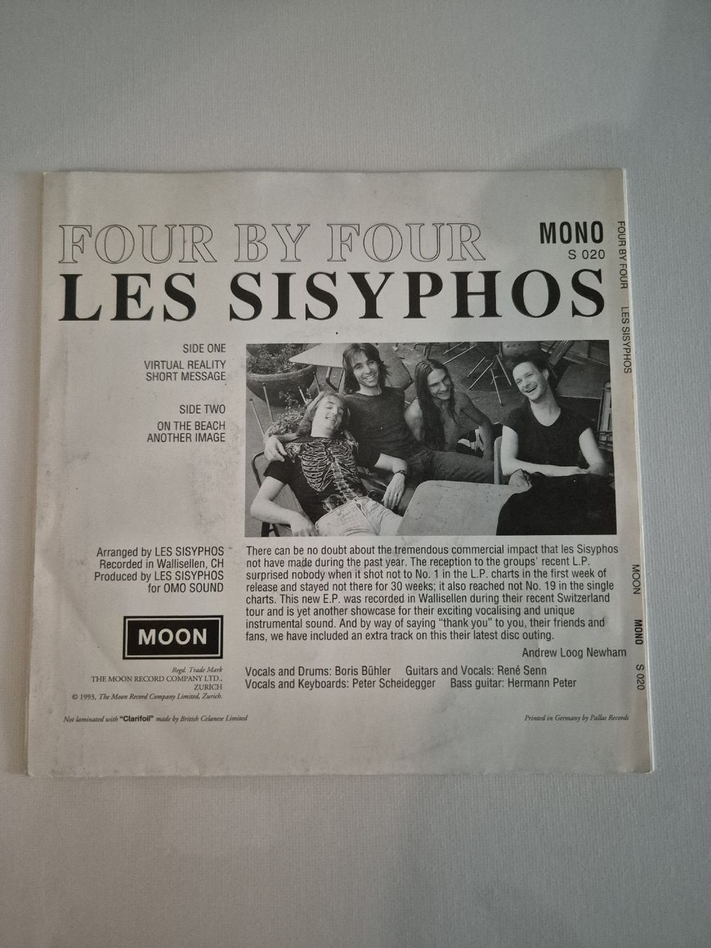 Schallplatten: Les Sisyphos - Four By Four - Single 7 , CH – Neu (gemäss Beschreibung) aus Uster von newwave0 1
