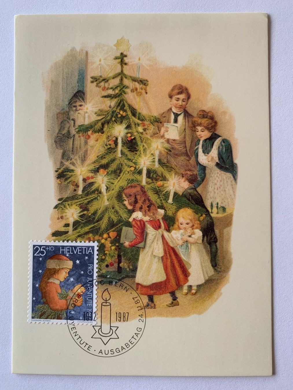 Tutti i francobolli: Maximumkarten Pro Juventute Ausgabe 1987 – Nuovo (secondo la descrizione) da Zürich venduto da Eden016 2