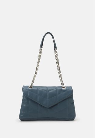 Sac à bandoulière bleu Parfois, chaîne argentée