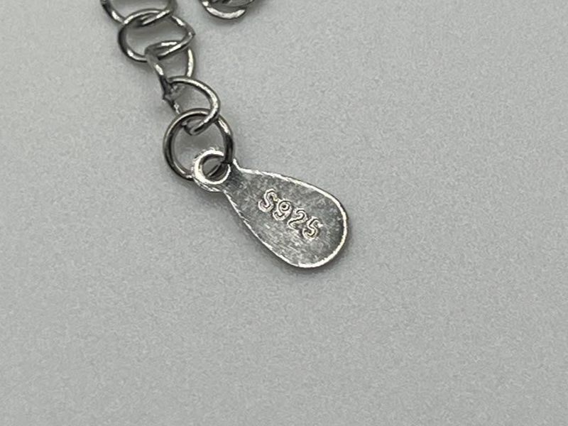 Catenine: Collier Pendentif Étoile Céleste Argent 925 – Usato da Praz (Vully) venduto da VVSWISS 2