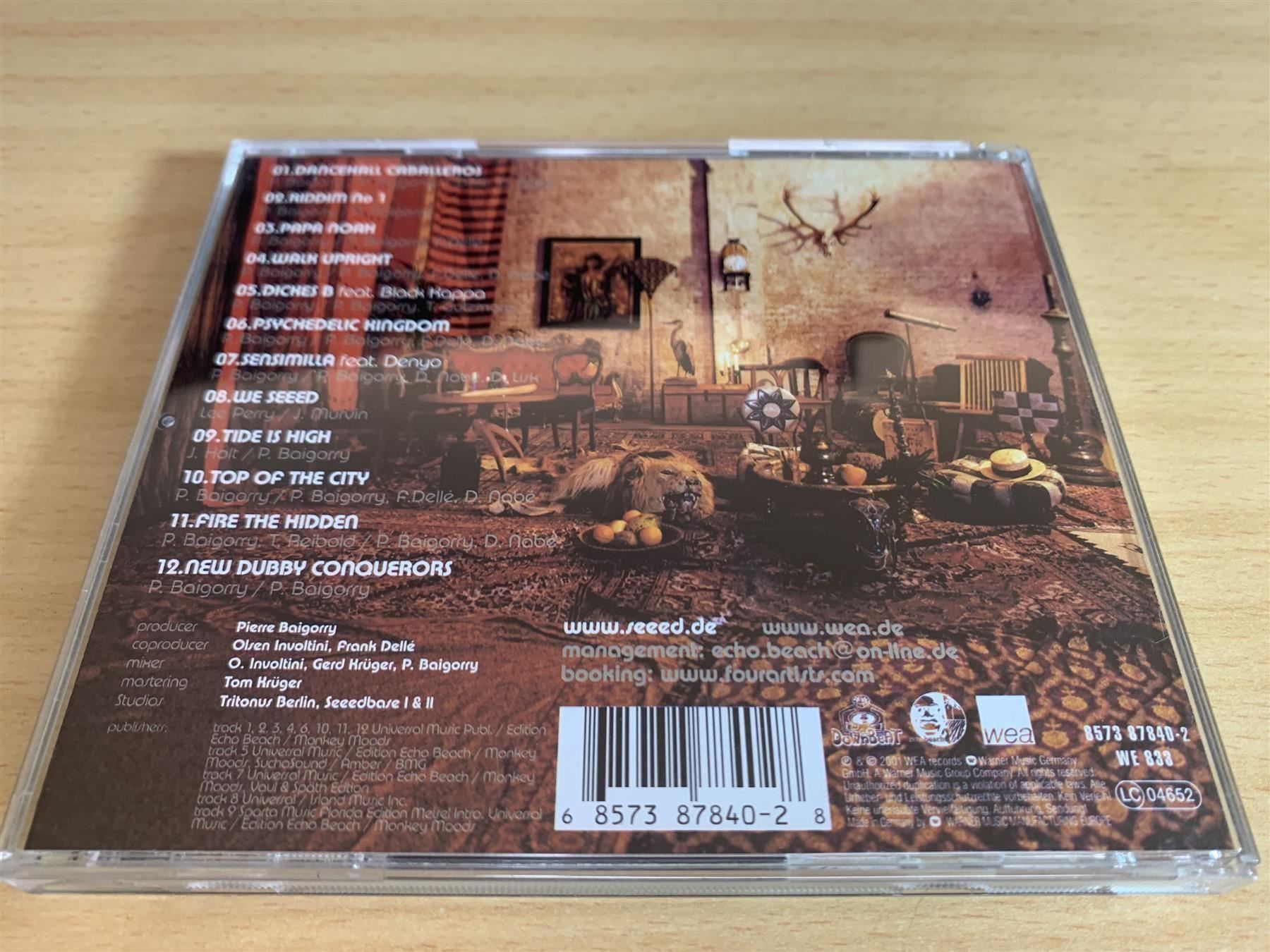 CD: Seeed – New Dubby Conquerors – Usato da Rikon im Tösstal venduto da Alpenmutz 1