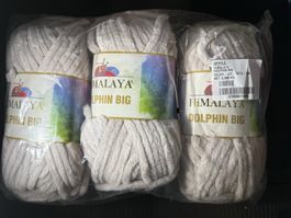 Himalaya Dolphin Big Garn, 3x, Farbe Beige