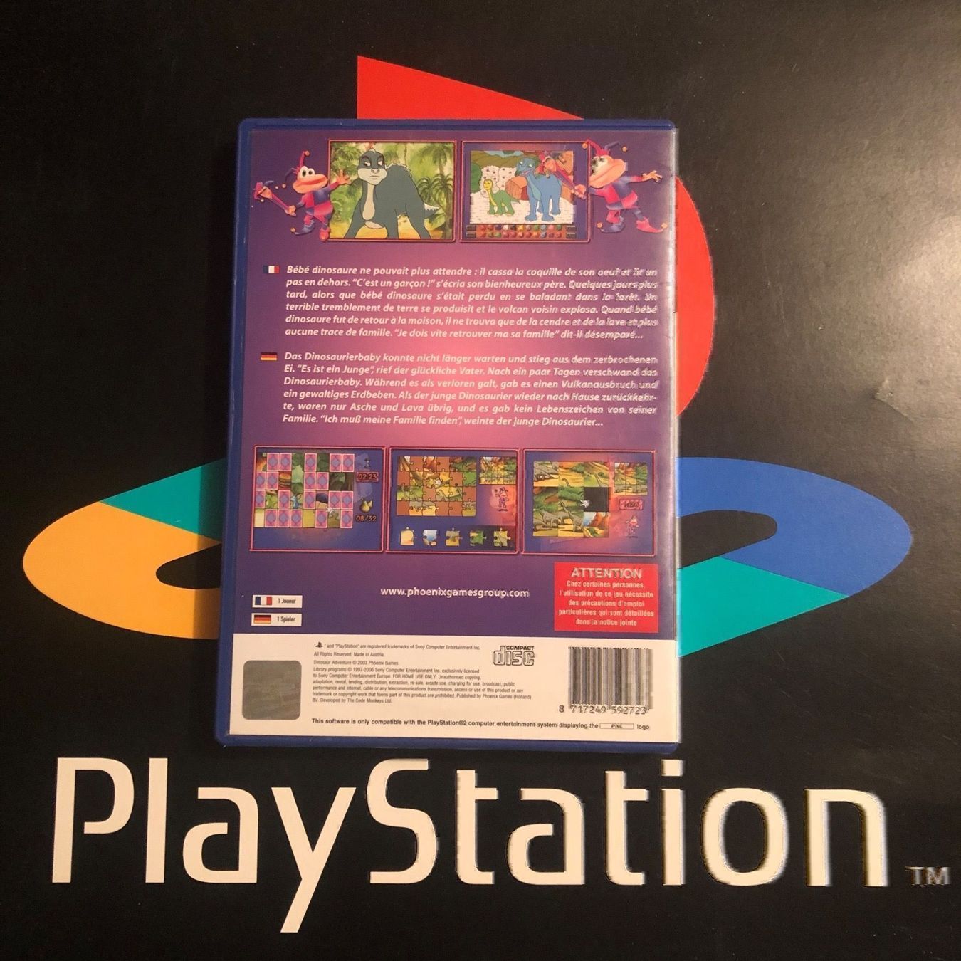 Jeux: Dinosaur Adventure für PS2 – D'occasion à Kestenholz par Mad18 1