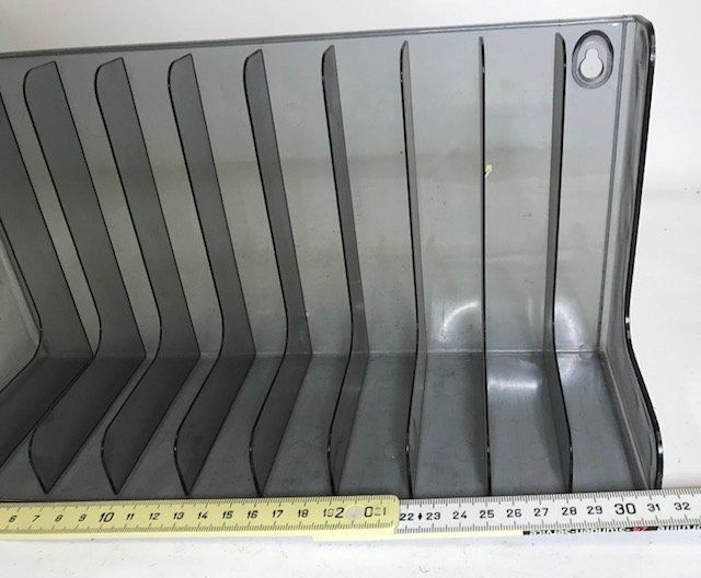 Scaffali: L förmiger Single Halter grau transparent – Usato da Zürich venduto da gigimai67 2