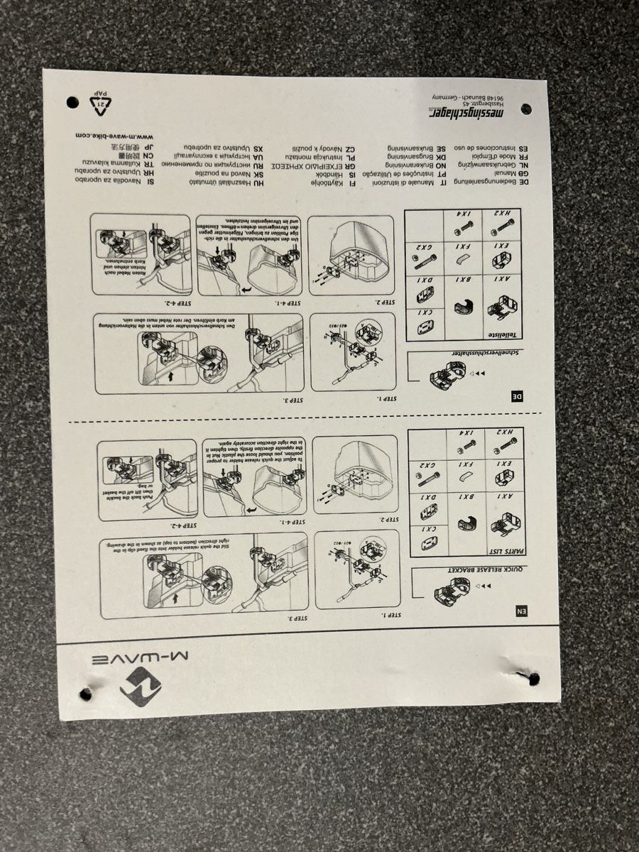 Pezzi di ricambio: Fahrradkorb – Nuovo e nell'imballaggio originale da Altendorf venduto da nivo01 5