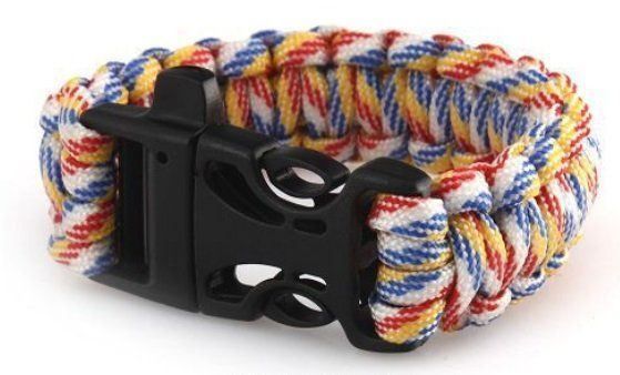 Bracciali & Braccialetti: Paracord Rettungs Seil, Alarmpfeife – Nuovo e nell'imballaggio originale da Courlevon venduto da HotSaleandPrice 3