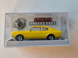 Ford Taunus Coupé GT 1970 gelb von Brekina 1/87, Fabrikneu