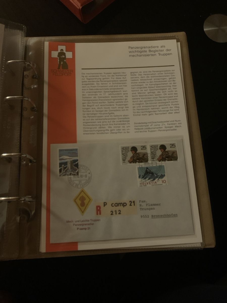 Tutti i francobolli: Schweizer Feldpost Briefmarken Konvolut Konvolut 1 – Nuovo (secondo la descrizione) da Aefligen venduto da vw-golf 7