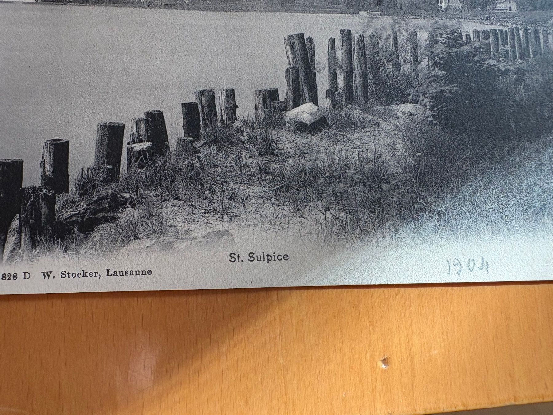 Cartoline postali: Ancienne Carte Postale, St-Sulpice – Usato da Savigny venduto da alouette04 1