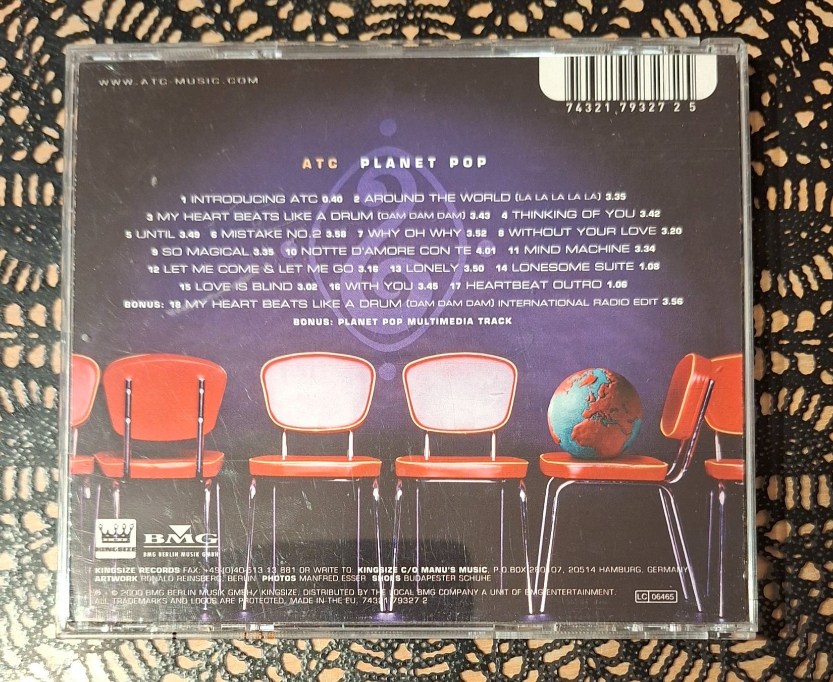 CD: ATC - Planet Pop, DE Pop CD Album 2000 – Usato da Schönenberg TG venduto da Gregolino76 1