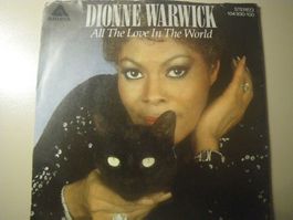Vinyl-Single Dionne Warwick - All The Love In The World