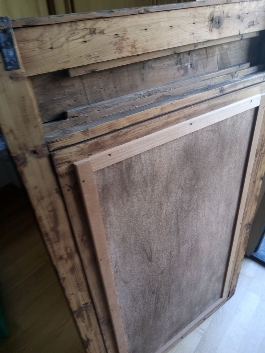 Specchi: Antiker grosser geschnitzter Spiegel 120 x 81 cm – Usato da Zürich venduto da edi_c2m6 6