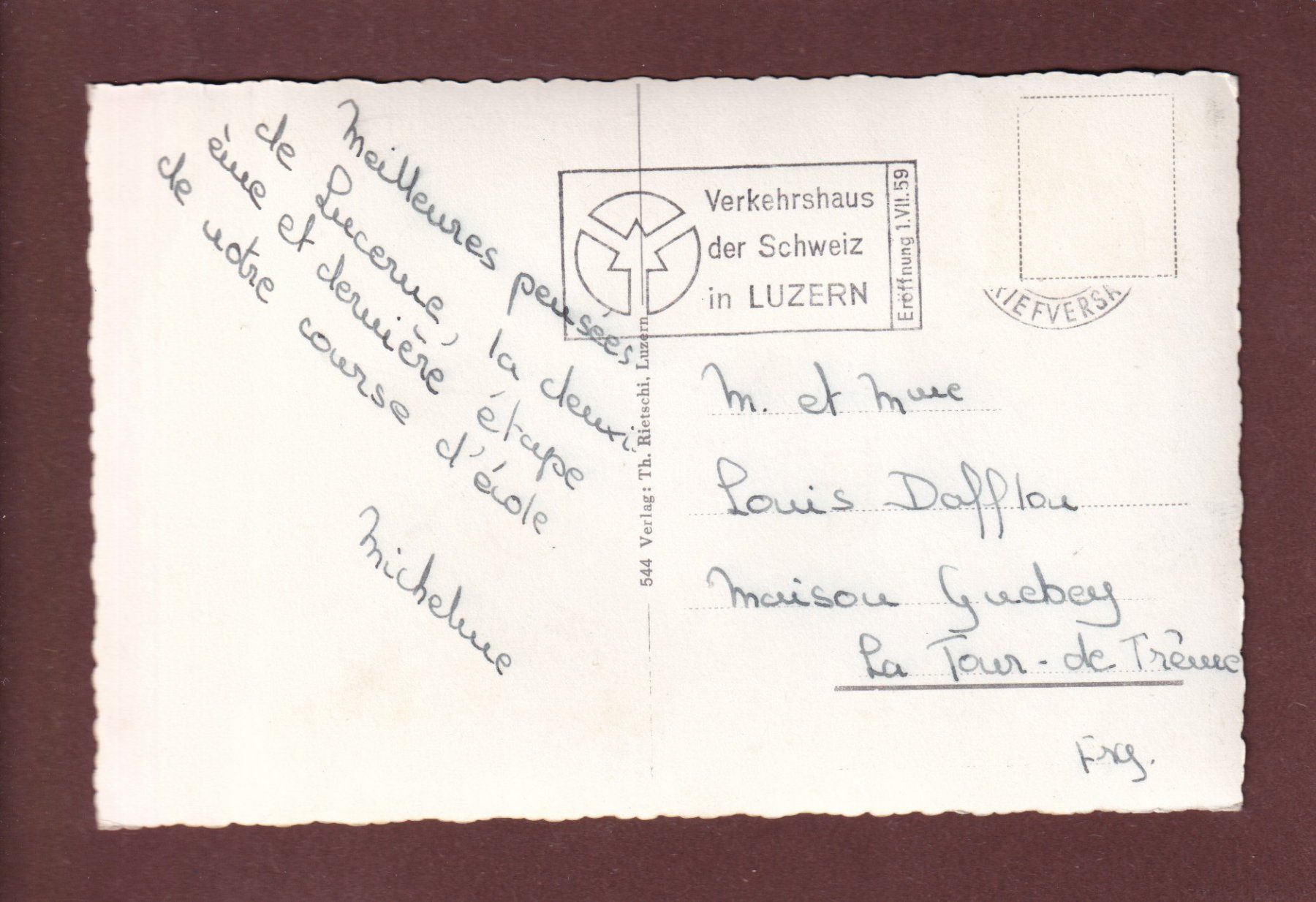 Cartes postales: LUCERNE - 8 Bilder – D'occasion à Pully par nicecards-shop 1