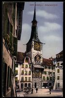 AK Solothurn, Am Zeitglockenturm, Ortspartie