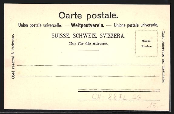 Cartoline postali: AK Weesen, Blick auf Ort und See – Usato da Berlin venduto da bartko-reher 1