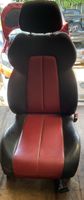 Mercedes SLK Leder Beifahrersitz rot/schwarz