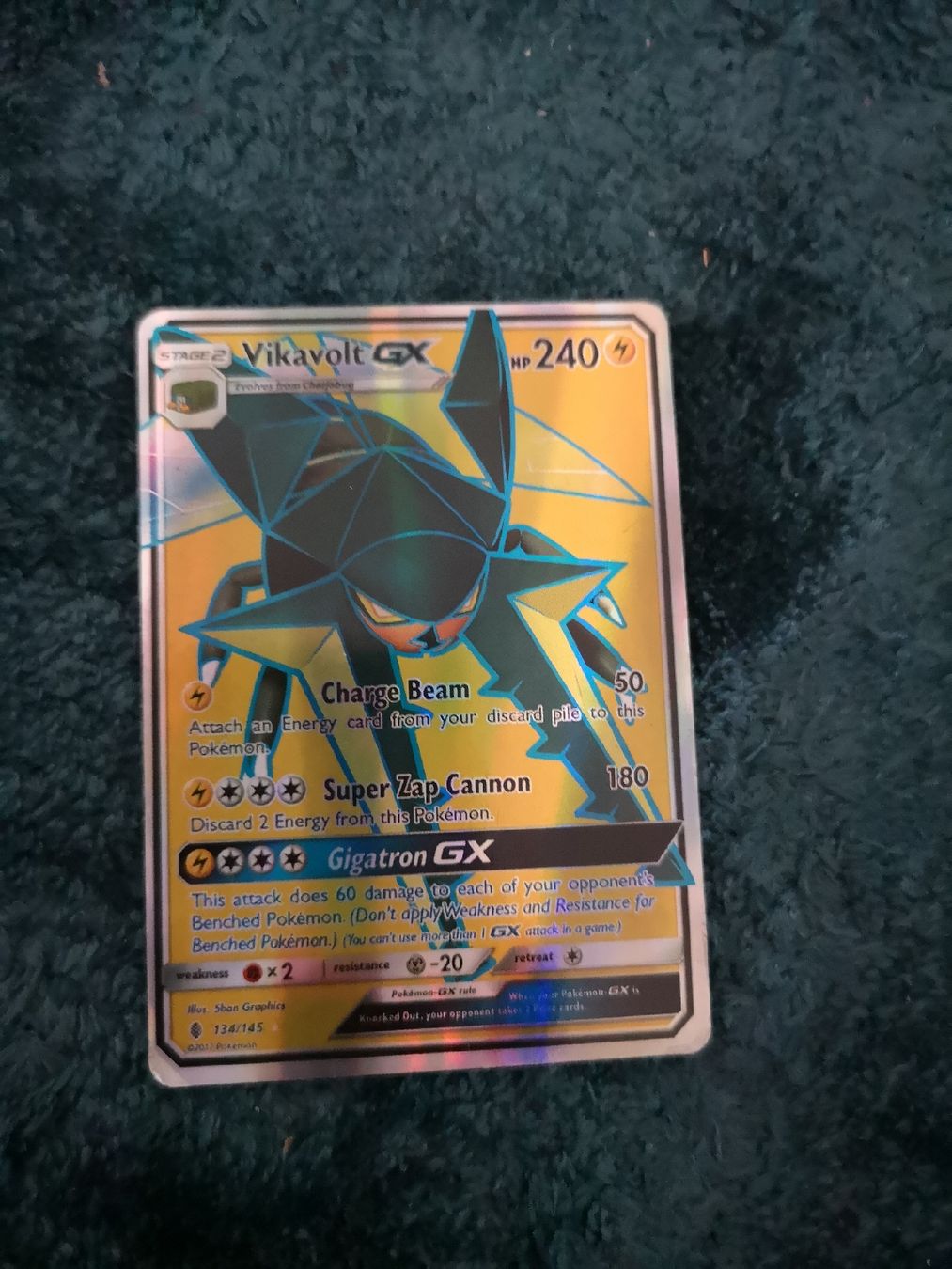 Pokémon Cartes à collectionner: Vikavolt GX – D'occasion à Uster par vtosevski