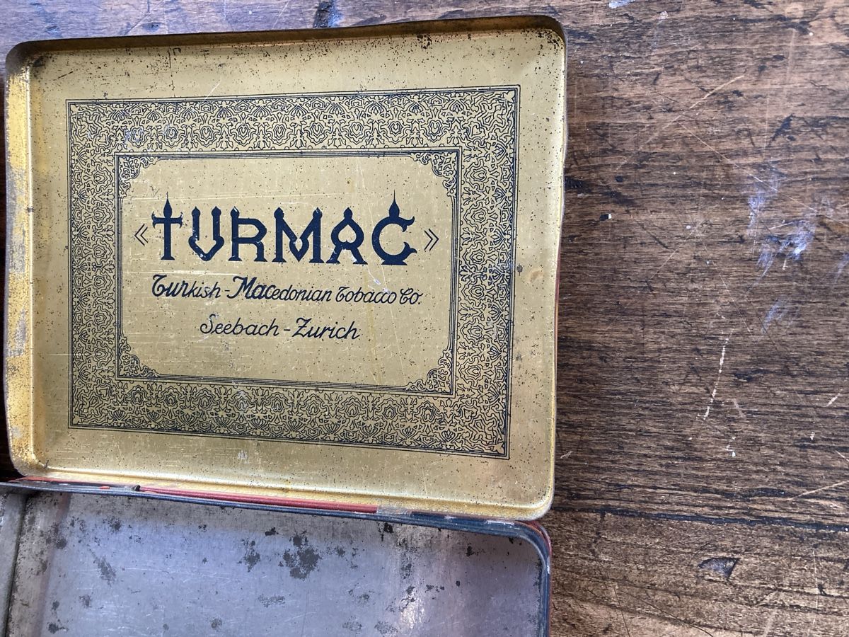 Barattoli: Blechdosen 3 Ex. Turmac orange und vert – Usato da Zürich venduto da Mueschelmau 3