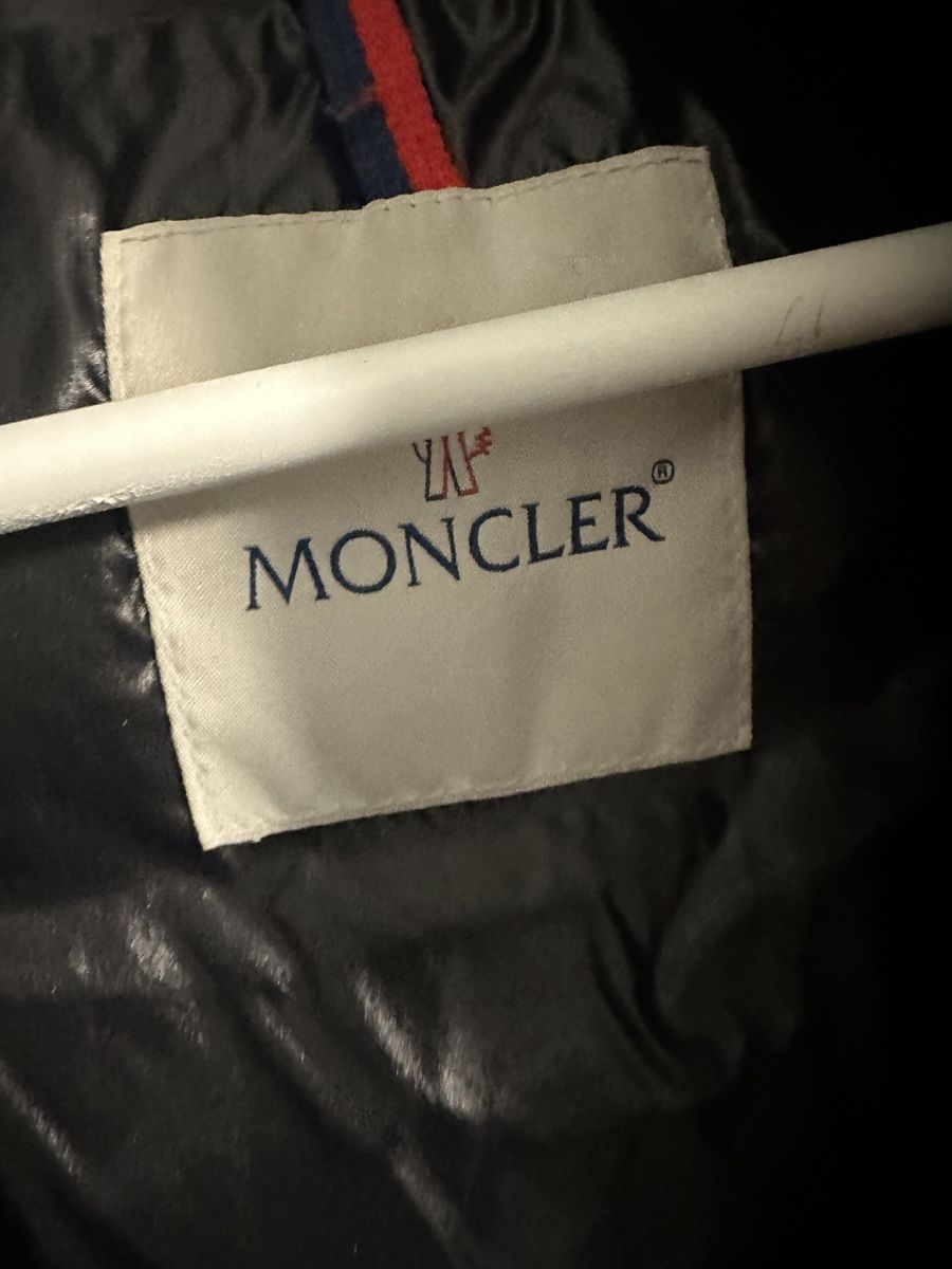 Moncler Cappotti: ORIGINAL Moncler Mantel dunkelblau - Grösse 2 – Usato da Horw venduto da stamst 4
